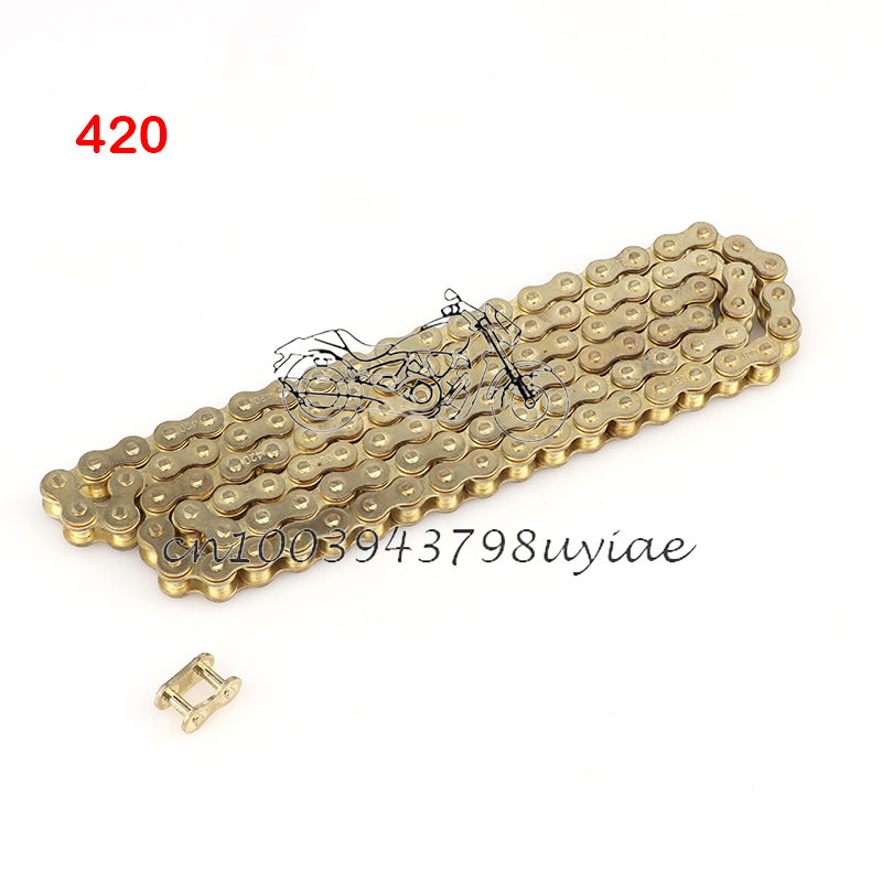 Золотые цепи для мотоцикла 420 – обзор и цена 428 Chain