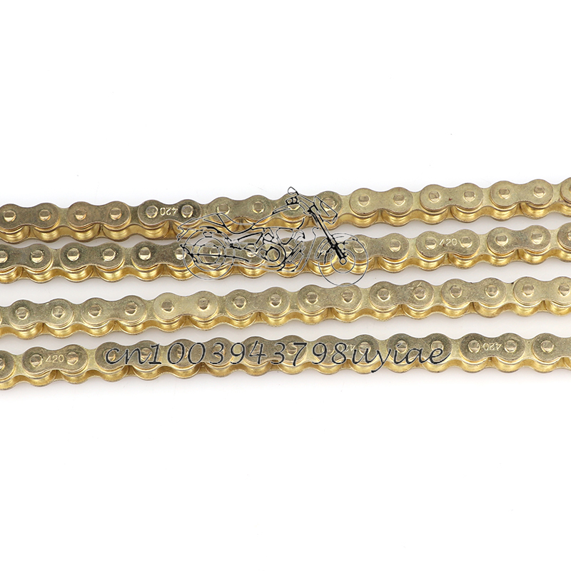 Золотые цепи для мотоцикла 420 – обзор и цена 428 Chain